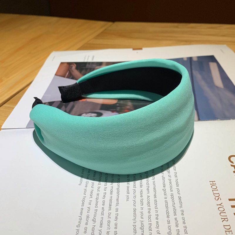 Bright green sandwich light board headband