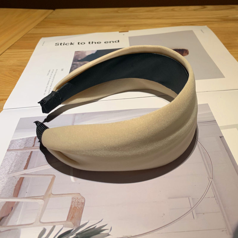 Sandwich light board headband beige
