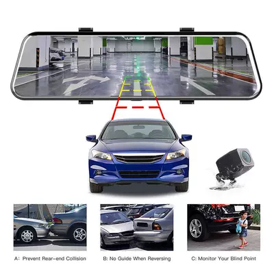 Large-Screen 10inch Streaming Wifi Driving recorder