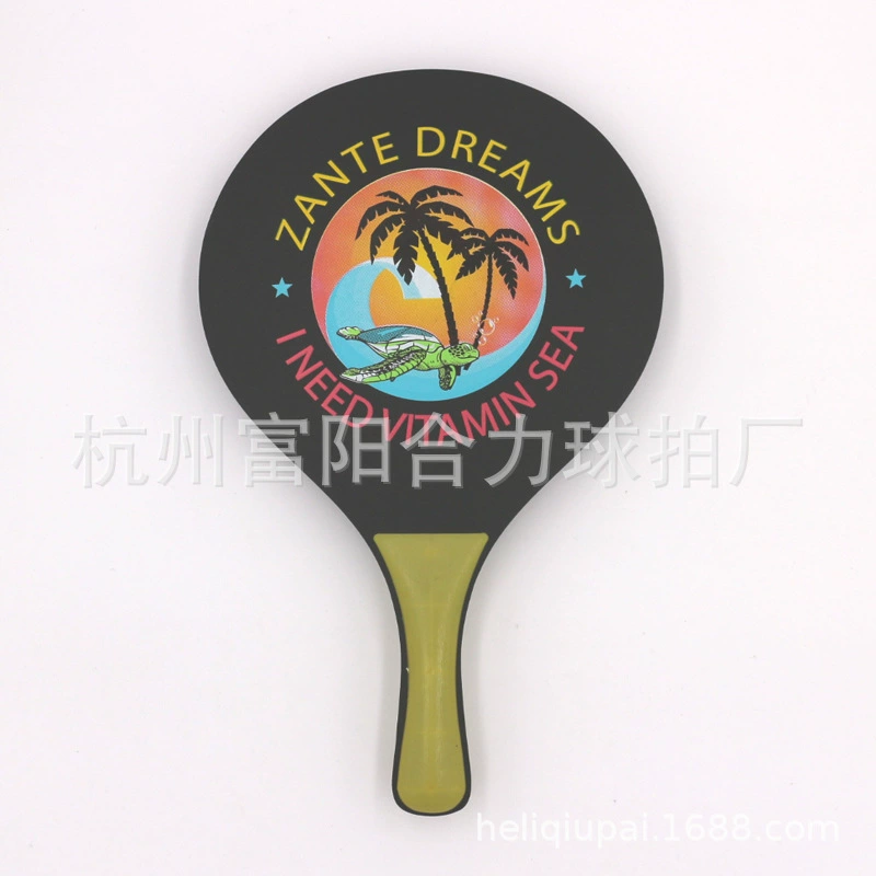 Прямые продажи с фабрики, пляжная ракетка, ракетка для бадминтона, шелкография, передача тепла