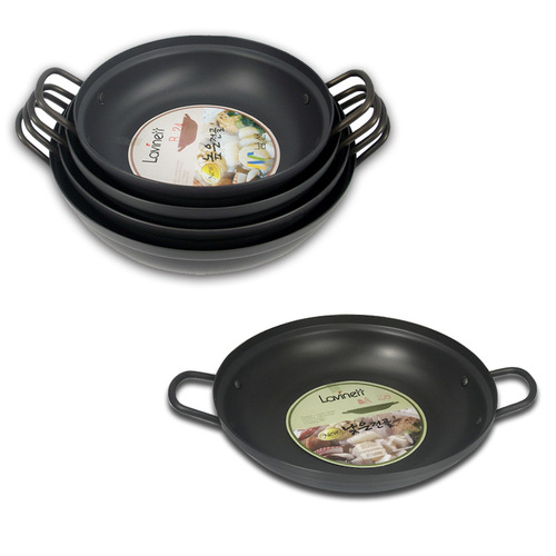 Korean aluminum alloy open flame household seafood pot soup pot army hot pot kimchi pot rice cake pot for restaurants