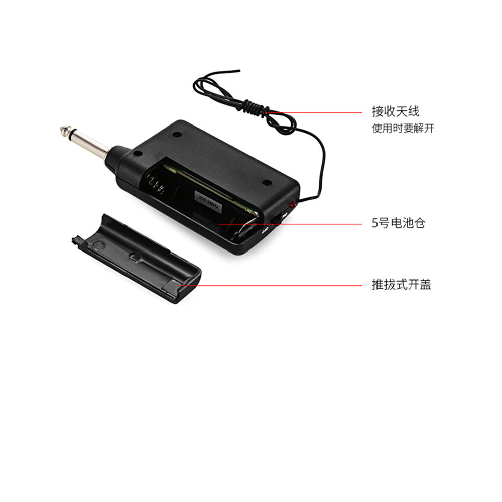 Directo de fábrica MICRÓFONO INALÁMBRICO universal un arrastre una barra de tracción al aire libre VHF audio MICRÓFONO INALÁMBRICO dedicado