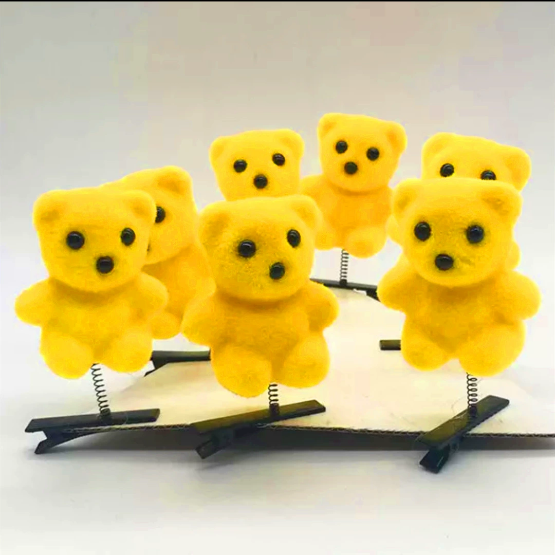 Зажим для волос (B.Duck) Жёлтая утка, милый аксессуар для детей, 4 × 2 × 5 см