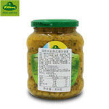 [德国进口冠利芥末青瓜蓉汉堡酱350g三明治面包热狗沙拉腌酸黄瓜酱]