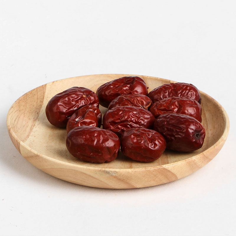 Plato Redondo de Madera Maciza, Pulido, para Comida y Botanas image 6