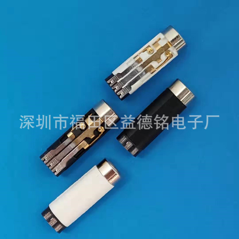 APPle 3.5 HeadPhone AdaPter Audio Interface Round Hole 6P Double Row Welding Wire White Rubber Core 5.9mm CoPPer Head APPle 3.5 HeadPhone AdaPter Audio Interface Round Hole 6P Double Row Welding Wire White Rubber Core 5.9mm CoPPer Head