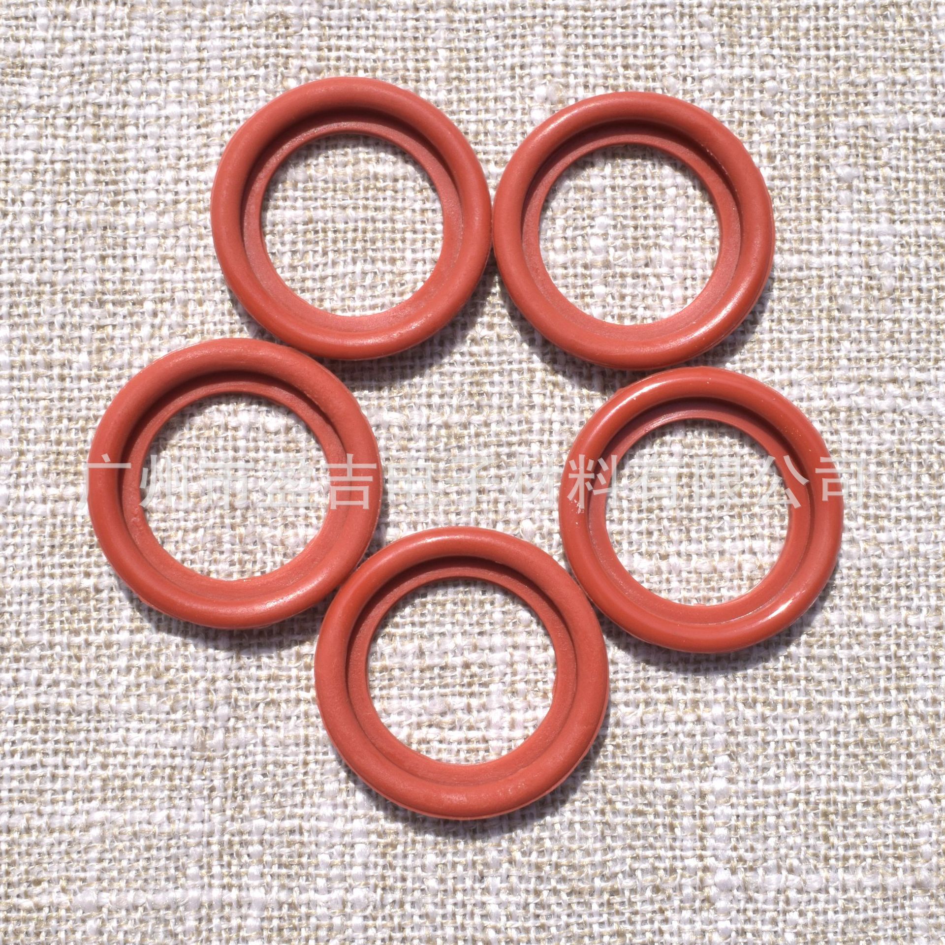 厂家直销H11汽车大灯硅胶密封圈 H11圆边 疝 气灯硅胶防水固定圈