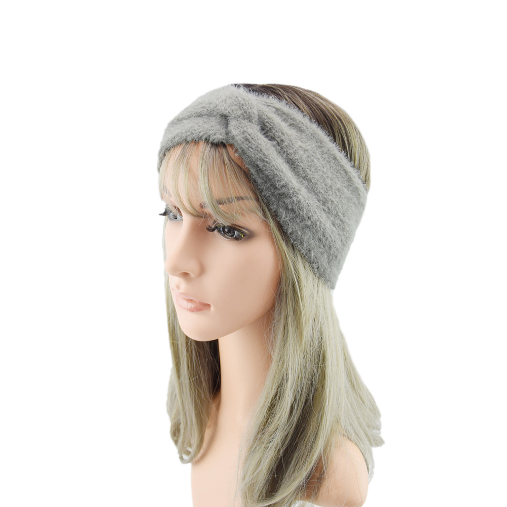 Knitted brand keep warm headband