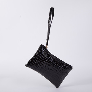 Бумажник, маленькая сумка клатч, сумка с петлей на руку, крокодиловый принт, оптовые продажи, коллекция 2022, в корейском стиле