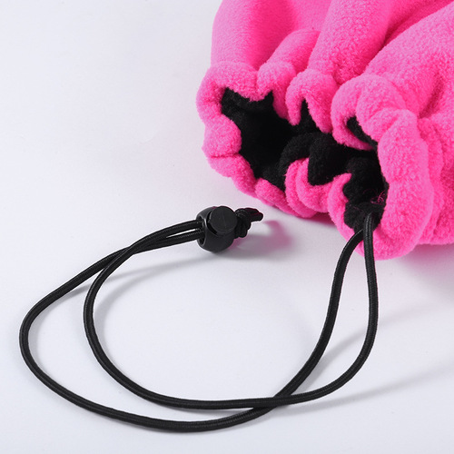 Thickened fleece multifunctional outdoor men's and women's neck warmers cycling neck windproof neck scarf hat polar fleece scarf wholesale