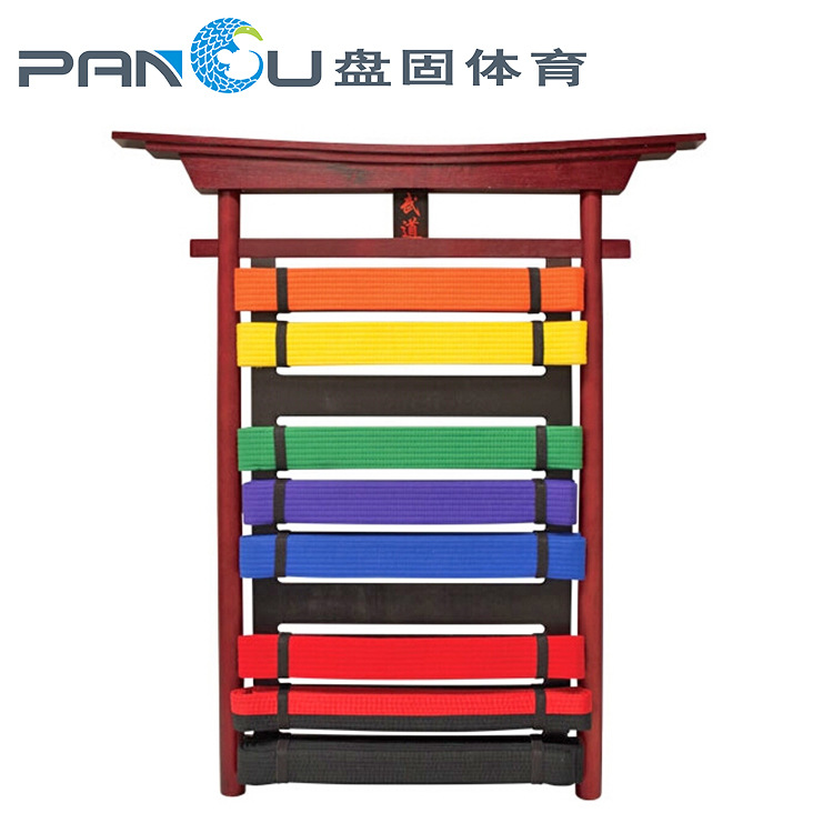Road belt display stand taekwondo karate judo martial arts promotion belt rack road belt rack