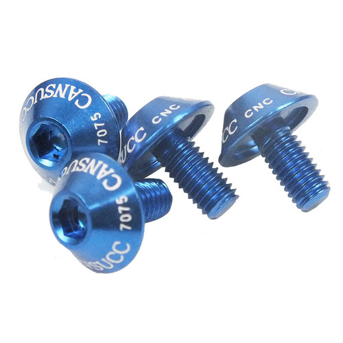 CANSUCC bicycle water bottle cage screw M5*10 screw accessories mountain bike riding equipment aluminum alloy