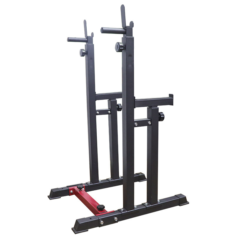 Banco de prensa rack Squat rack interior multi-funcional barras paralelas Barbell rack casa equipo de fitness Smith Squat rack
