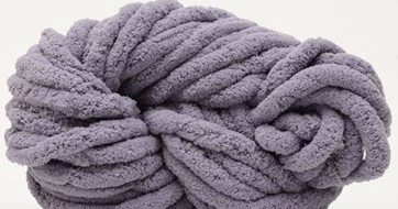 Super‑chunky Iceland chenille yarn, polyester, 2 cm thick single‑strand, 250 g bundle