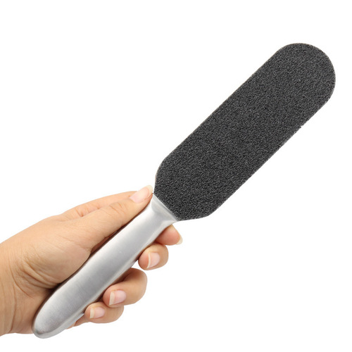 Factory direct sales, high quality stainless steel double-sided sandpaper, foot grinding stone, foot plate file, dead skin file C003