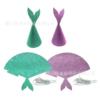 Decorations suitable for photo sessions, combined layout, mermaid