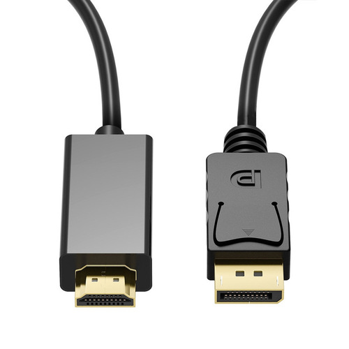 1.8m Displaypor to HDMI large DP interface to HDMI 4k signal cable video HD cable