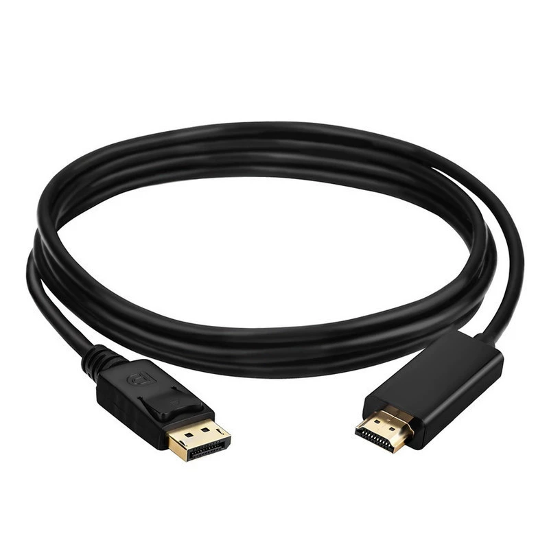 1.8 метра Displayport к HDMI большой DP интерфейс к HDMI 4K сигнальный кабель видео соединения 4K HD