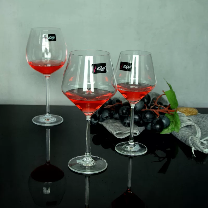 Заводская продажа означает Delita Bordeaux серия роскошный отель ресторан Crystal изысканные красные вина бокалы высокий бокал