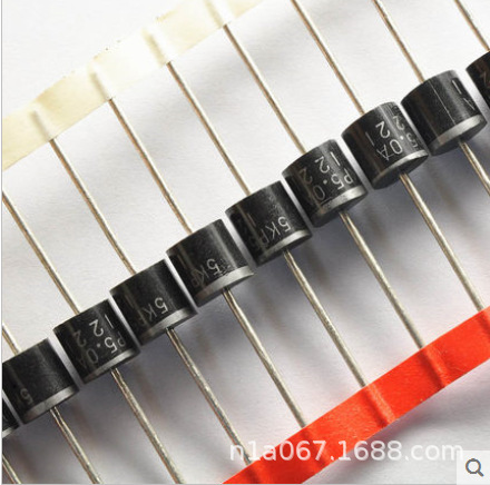 全新5KP6.0A/CA 单向双向 6V5000W TVS瞬变二极管 直插R-6/P600