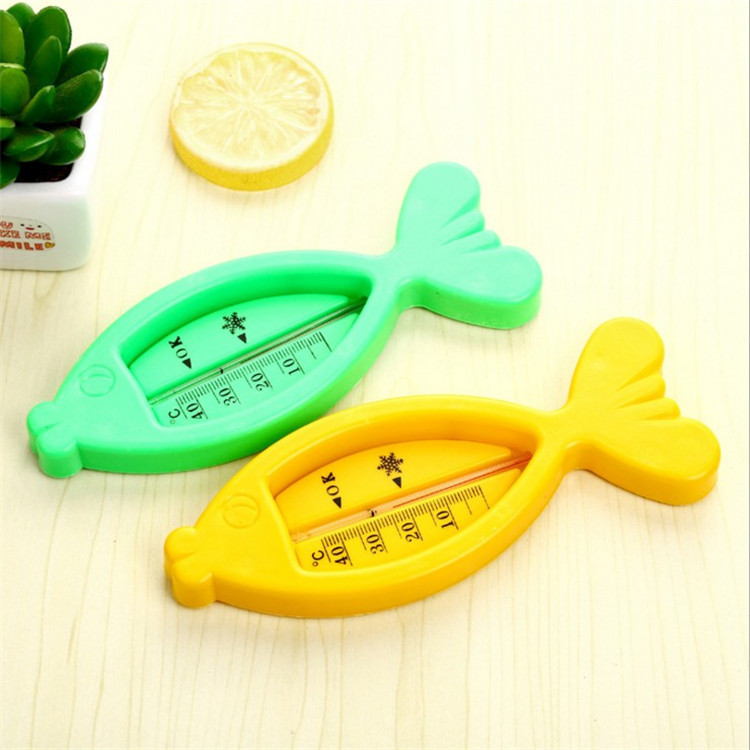 Termómetro para baño de bebé en forma de pez, para uso seco y húmedo image 2