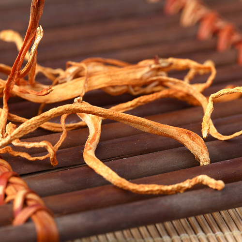 Factory direct supply of dried Cordyceps flower 250g prototype Cordyceps flower dried Cordyceps militaris wholesale fungus soup bag