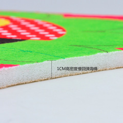 Winter Home Dining Chair Flocked Cool Mat Cushion Office Chair Pad Printed Anti-Slip Car Pad Tatami Pad