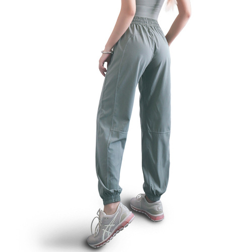 Sun Protection Quick-Dry Women's Sport Tights with Splicing Loose Slimming Hip-Hugging Yoga Pants Running Fitness Sports Casual Outdoors