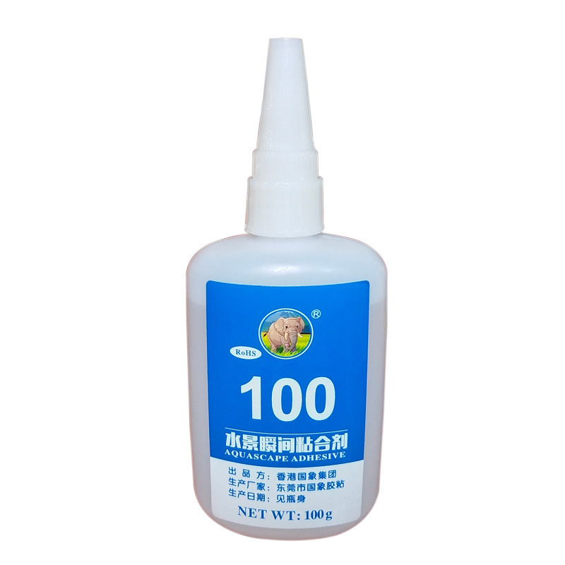 National Elephant Aquarium Instant Landscape Glue 100 Bone Frame Glue Seedwood Glue Stone Rhododendron Root Quick Dried Glue Water Batch