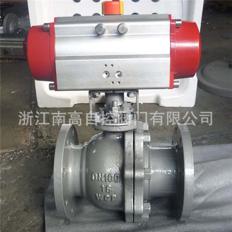 禁油脱脂气动氧气切断球阀 QY641F-16P  不锈钢氧气球阀  DN200