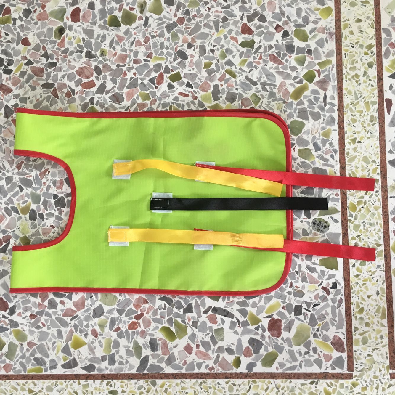 꼬리 옷 블루 스몰 사이즈