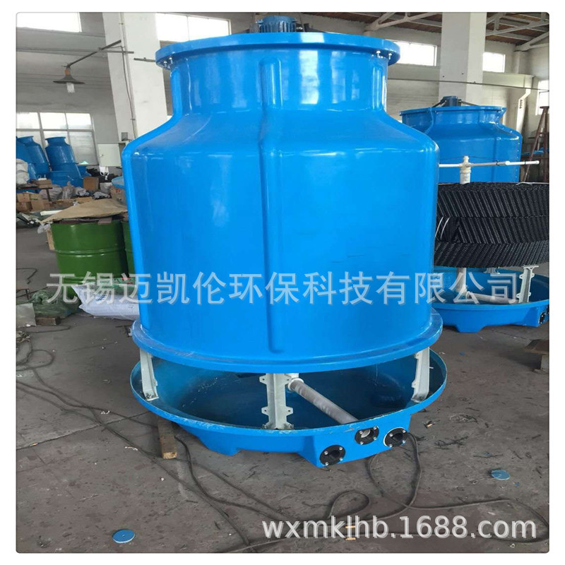 圆形逆流式玻璃钢冷却塔，规格齐全价格优惠厂家直销 13506150630