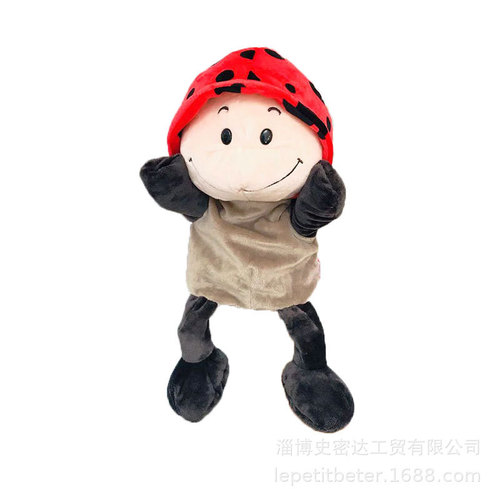 Hand puppet forest animal plush toy soothing parent-child interaction ventriloquism storytelling conjoined deer doll doll