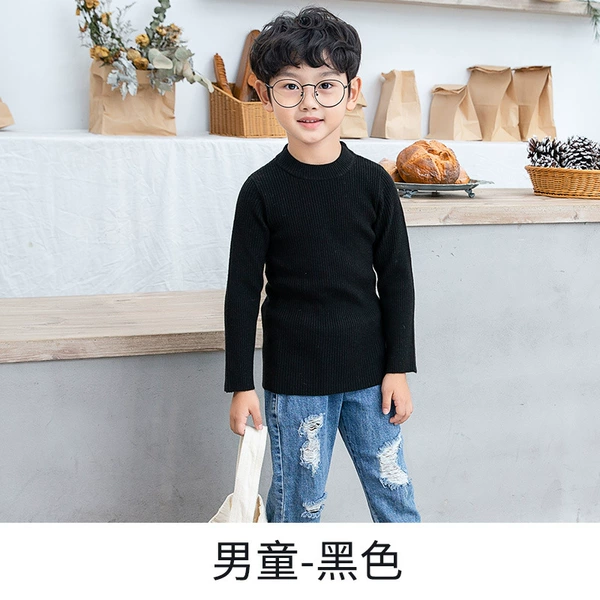 For boys, black