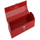 Hardware tool storage box single-layer portable red thickened tool box plastic spray tool box sleeve tool box