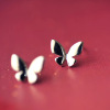 Silver needle, brand universal earrings, Korean style, silver 925 sample, simple and elegant design