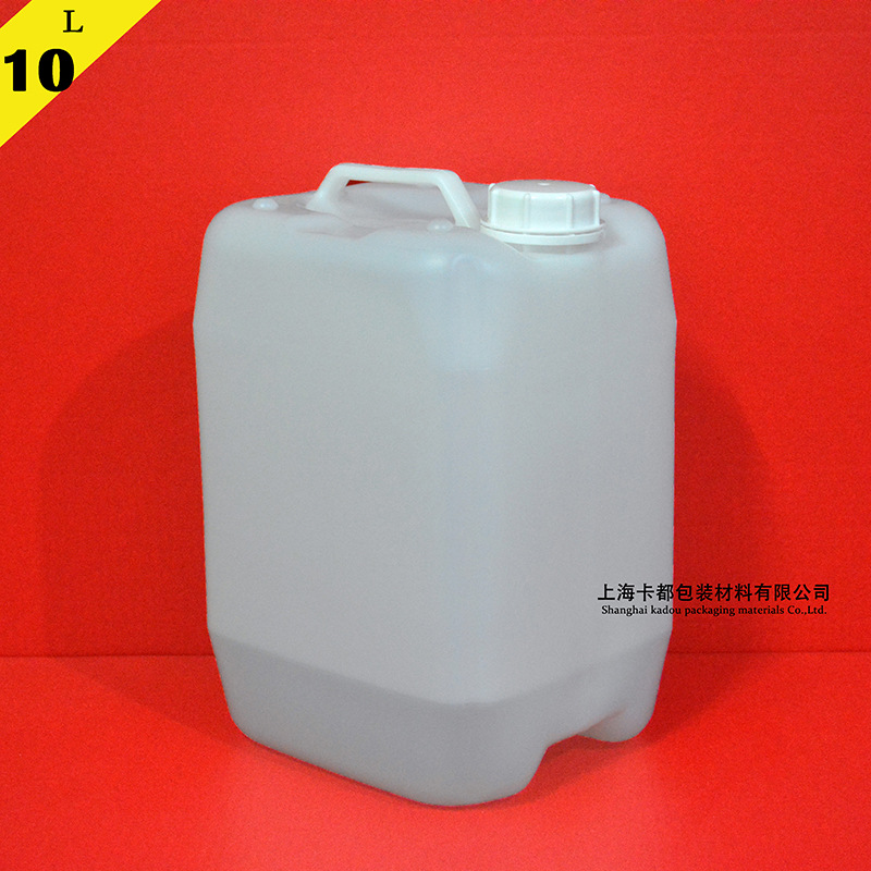 上海方形10L塑料桶半透明色密封堆码桶带配盖装满可叠3层高