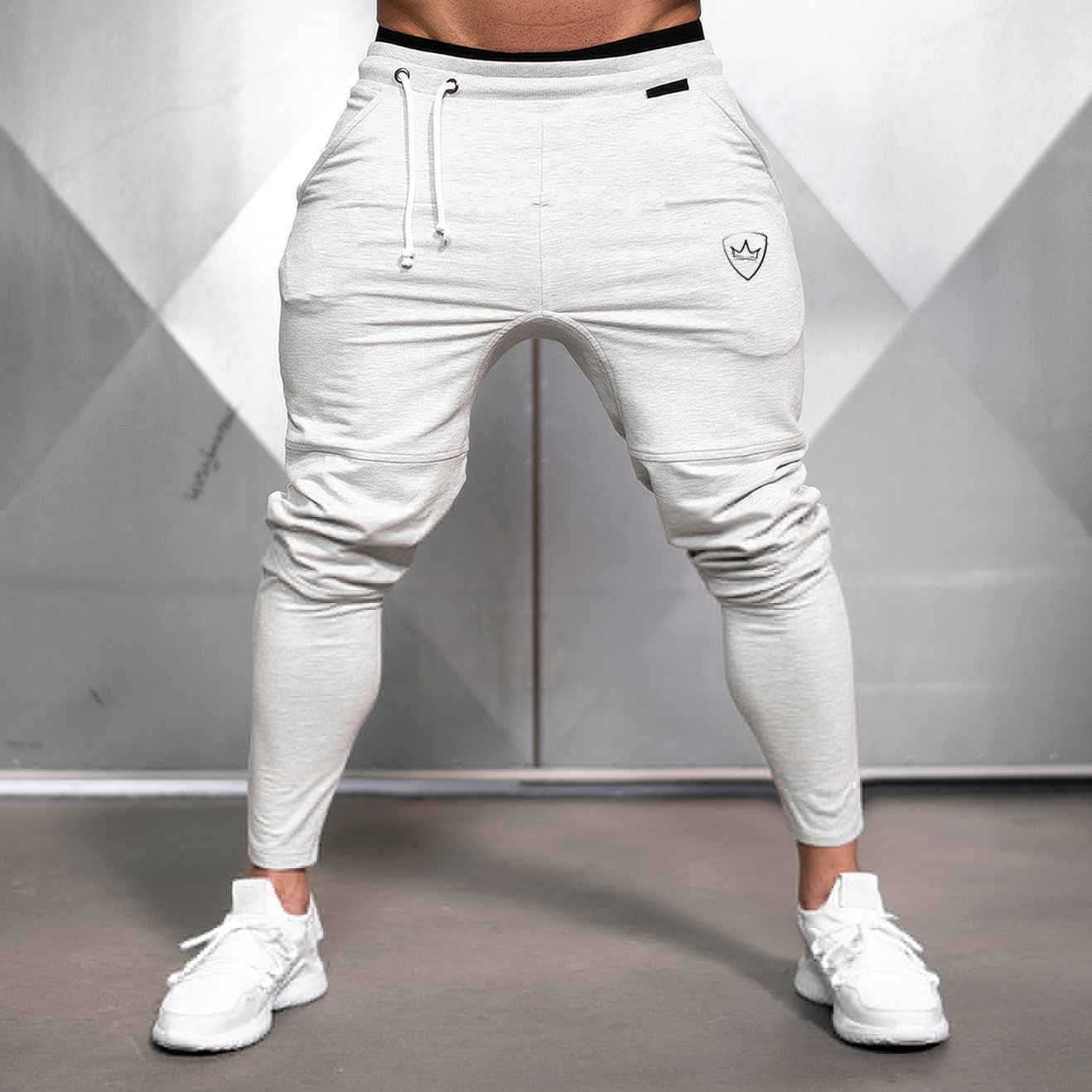 Pantalones Deportivos Largos para Hombre, Estilo Casual, Ajustados, Cónicos, Transpirables, para Primavera y Otoño