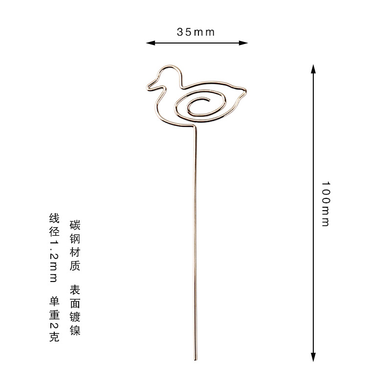 [Ventas directas de fábrica] DIY hecho a mano de arcilla de dibujos animados nota clip de alambre de acero enchufe de arcilla de color suave cerámica accesorios hechos a mano