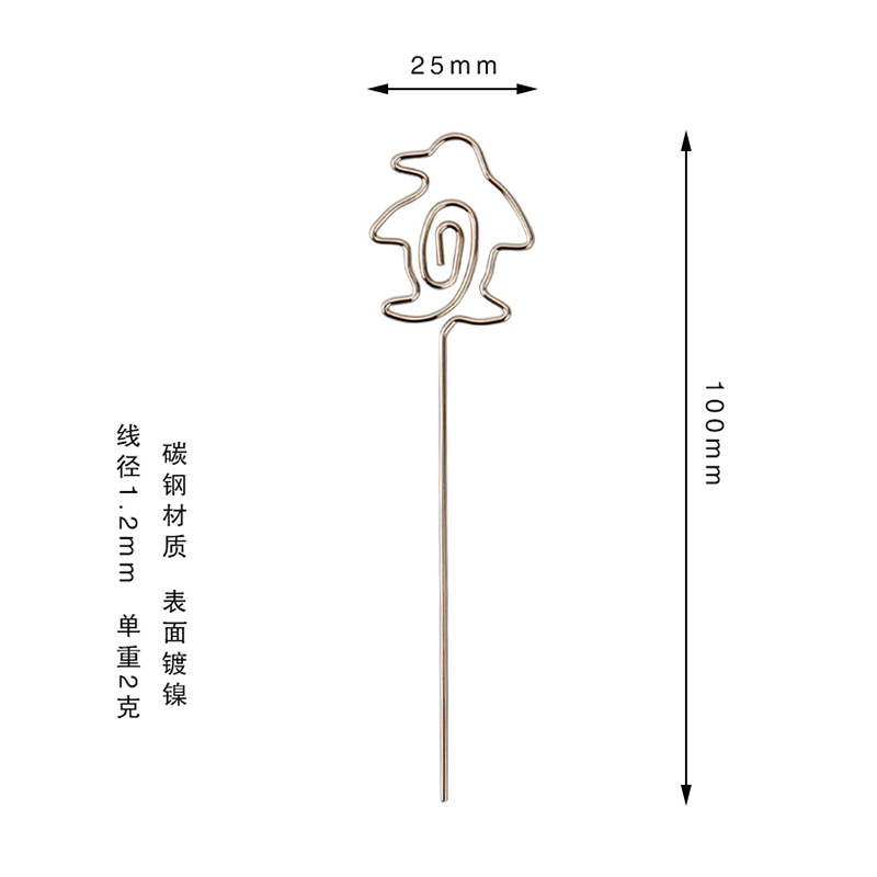 [Ventas directas de fábrica] DIY hecho a mano de arcilla de dibujos animados nota clip de alambre de acero enchufe de arcilla de color suave cerámica accesorios hechos a mano