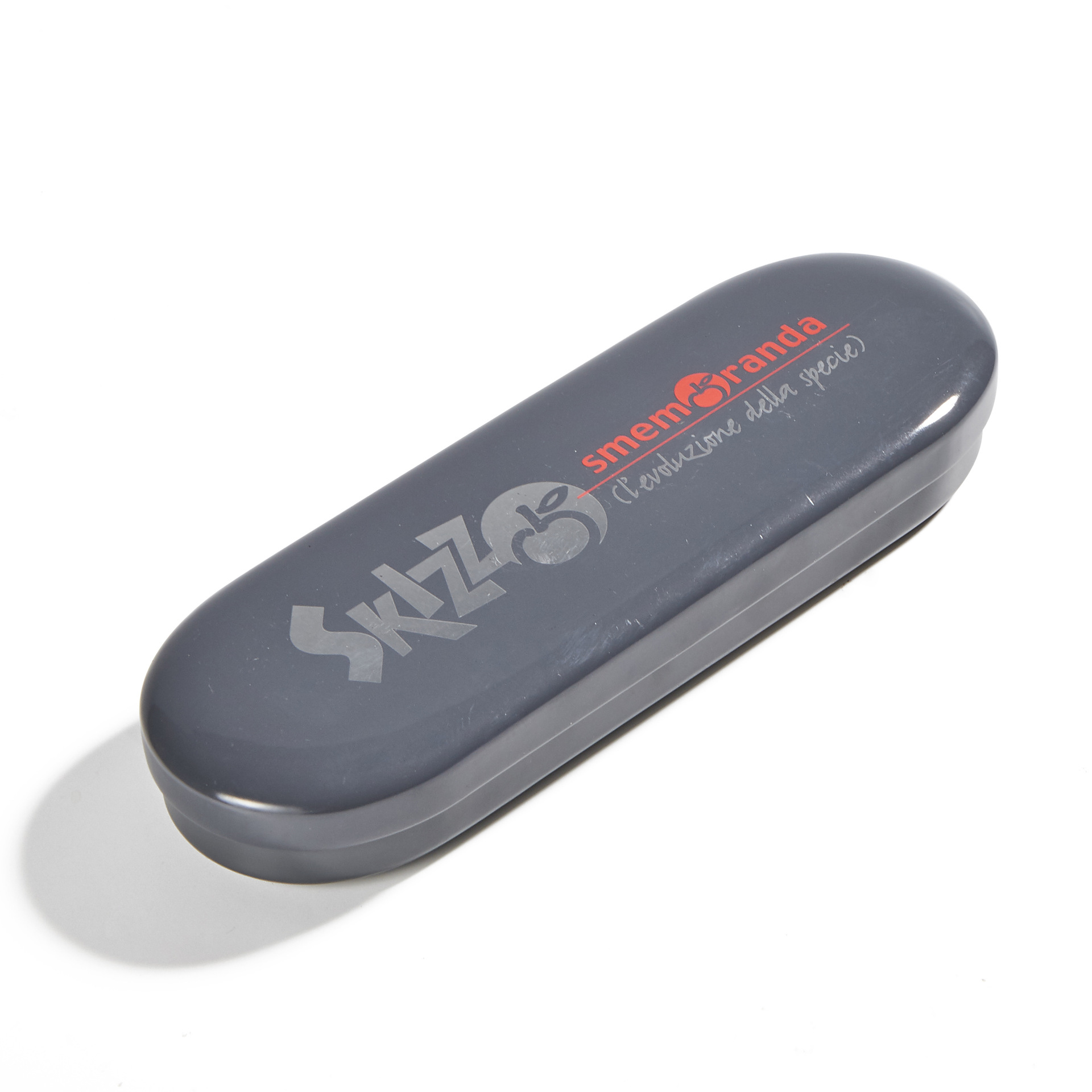 椭圆形可爱卡通眼镜铁盒小学生近视眼镜马口铁盒玩具文具用品铁盒