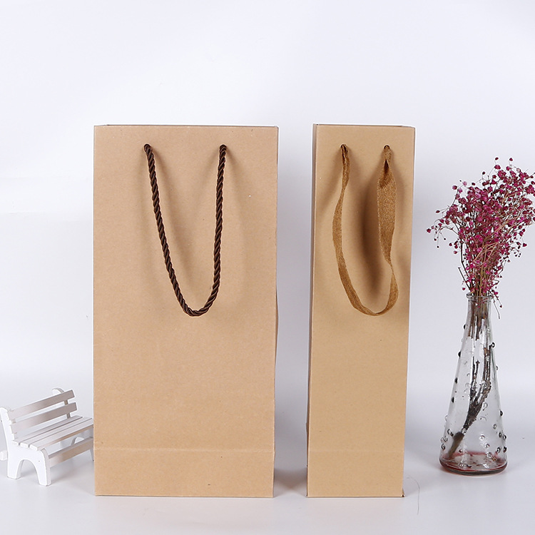 厂家直供白卡纸包装袋 纸袋 购物服装手提袋 礼品袋