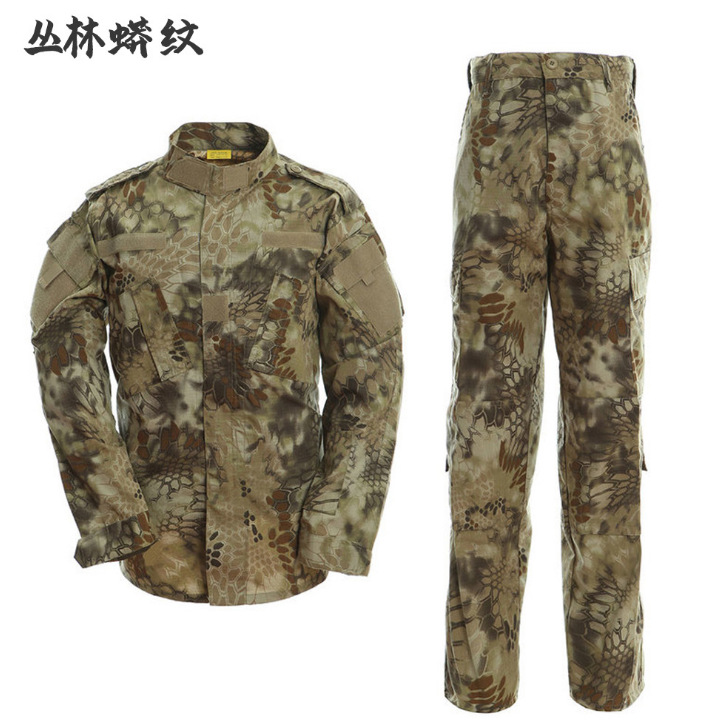 Ropa de camuflaje al por mayor, ropa de trabajo táctica para instructores al aire libre para hombres, ropa de entrenamiento de campo, ropa de combate para fanáticos militares