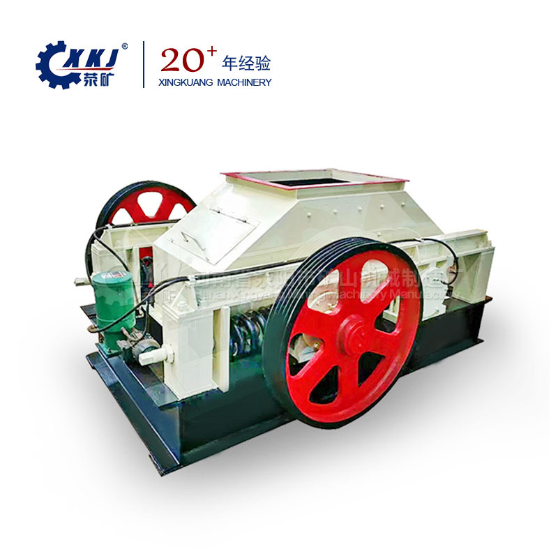 高强度坚固耐磨型对辊破碎机 煤矸石煤炭破碎机