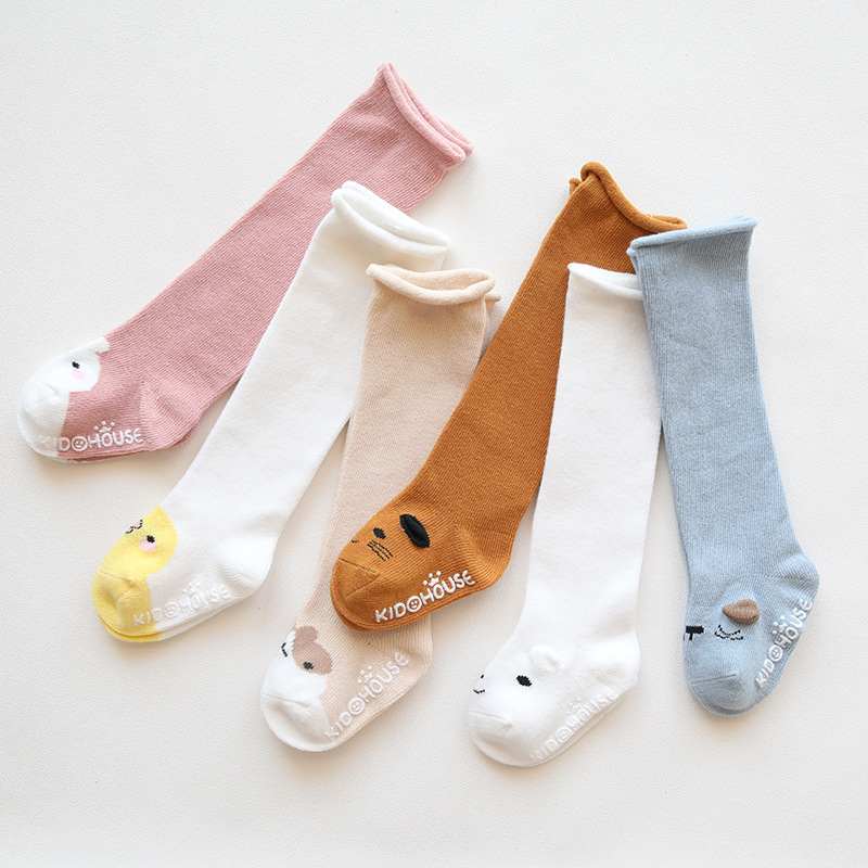 Autumn and winter New baby dispensing non-slip stockings baby curling loose knee socks boys and girls socks Autumn and winter New baby dispensing non-slip stockings baby curling loose knee socks boys and girls socks