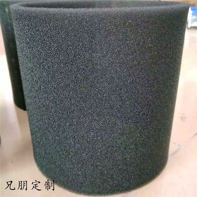 横沥海绵厂批发水池过滤棉 处理下水道污水过滤海绵大孔20PPI现货