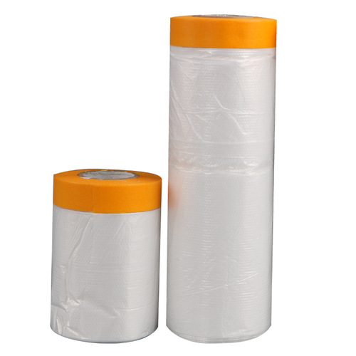 Car paint protective film self-adhesive decoration furniture masking paper and paper tape protective diatom mud spray masking film