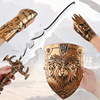 Children's bronze weapon, set, toy for boys, factory direct supply, wholesale