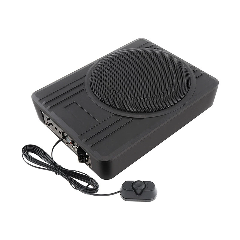 Производители продают 10-дюймовый мощный тонкий автомобильный сабвуфер 12V чистый бас наклон Wolf автомобильные аудиодинамики