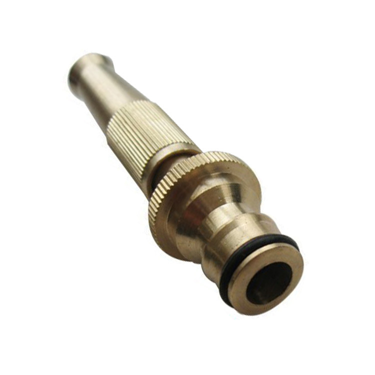 全铜可调枪头 家用洗车水枪 园林园艺浇花洒水 可调直喷水枪